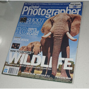 🛍 Digital Photographer How to Capturre Wildlife Issue 134 Good Condition